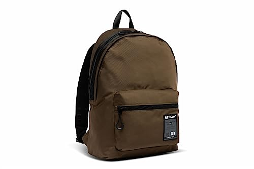 Replay Herren Rucksack Sportlich, Mountain Green 422 (Grün), Onesize