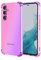 Topme Custodia per Telefono per Samsung Galaxy A54 5G (6.4 Inches), Cover per Cellulare con Gradiente di Colore Trasparente in Morbido Silicone TPU - Rosa Viola