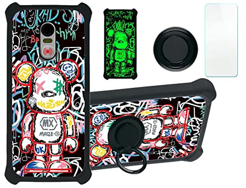 Coque pour Swissvoice G50 Case Compatible with Swissvoice G50 étui pour téléphone Portable [avec Protecteur d'écran en Verre trempé][Effet Lumineux] YGH-MXX