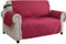 XINEAGE Housses de Canapé 2 Places, Housse de Canapé Imperméable, Housse Canapé Reversible, Housses de Canapé Antidérapantes pour Chiens et Animaux de Compagnie (2 Places, Rouge)