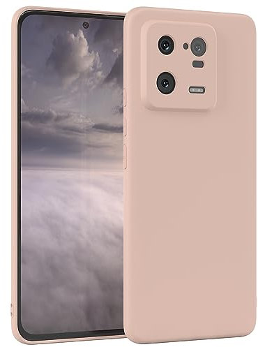 EAZY CASE - Silikonhülle für Xiaomi 13 Pro Hülle Silikon Case Rosa weich stoßfeste Handyhülle Xiaomi 13 Pro Schutzhülle mit Kameraschutz Dünn Premium Schutz Cover TPU Phone Bumper in Altrosa Pastell