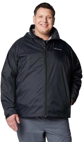 Columbia Men's Glennaker Lake II Rain Jacket, Black, X-Large