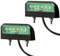 D-TECH 2 x LED Nummernschildbeleuchtung anhänger 12v 24v, IP67 Wasserdicht Kennzeichenbeleuchtung Anhänger mit ECE Prüfzeichen