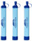 Modern Needs Ready Filter – Paille de filtre à eau personnelle pour votre équipement de randonnée – Système de filtration d'eau de survie pour fournitures de plein air et de camping (lot de 3)