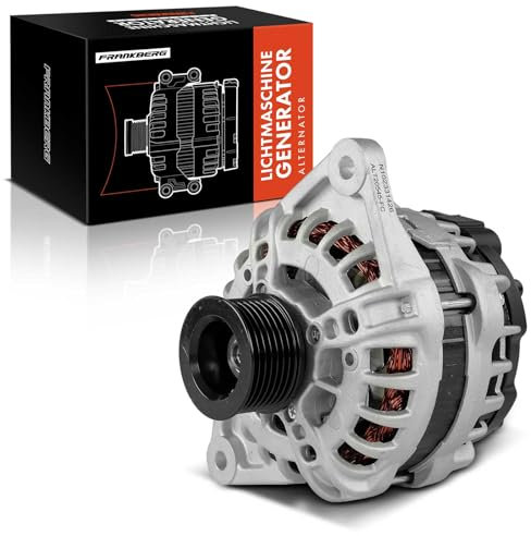 Frankberg Lichtmaschine Generator 2-Polig Kompatibel mit Ducato Bus 250 2.3L 2011-2024 Ducato Kasten 250 2.3L 2006-2024 Ducato Pritsche/Fahrgestell 250 2.3L 2006-2024 Replace# 504385134