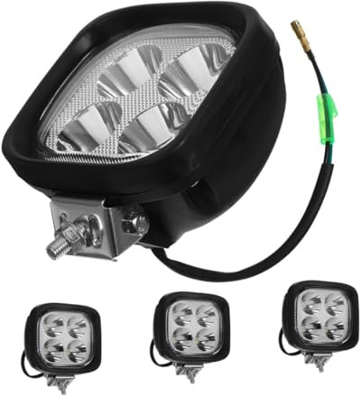 CRILSTYLEO 4pezzi Faro Led Per Carrelli Elevatori Di Da Lavoro Illuminazione Efficiente e Sicura Materiali Resistenti e Installazione Facile Compatibile Con Diversi Modelli Di Carrelli