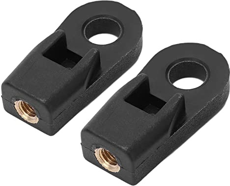 2pcs Outboard Control Box Cable End Connector boat throttle cable ends ABS Copper Throttle Cable End Fittings Replacement throttle cable ends barrel for 3300C Accelerator Cables