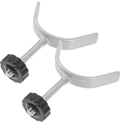 2Pcs Adjustable Baby Gate Spindle Rods for Pressure Mounted Safety Door No Drill Installation for Stair and Indoor Use