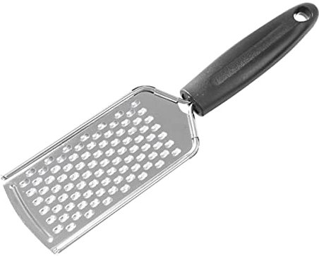 Amosfun Edelstahl Käsereibe Mit Scharfem Klingendesign Handliches Gemüse Obstreibe Mit Weichem Anti-rutsch-griff Für Käse Wurzeln Nüsse Und Schokolade Langlebig Und Ergonomisch Gestaltet