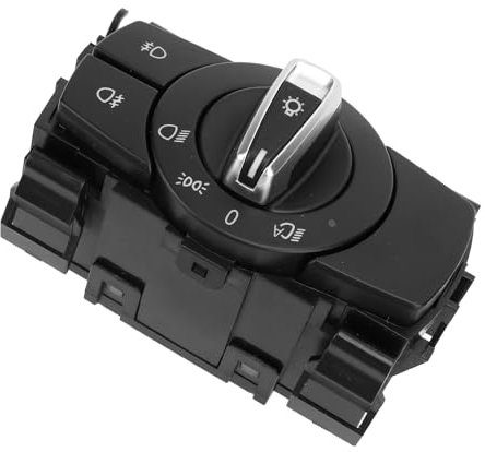 Interruttore Fendinebbia Fari, Interruttore Controllo Luci Fari 61319169404 Controllo Preciso Interruttore Fari Anteriori per Serie 1 3 E82 E88 E90 LCI E91 LCI X1 E84