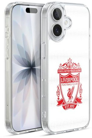 Head Case Designs Offizielle Liverpool Football Club Rot Away Design Crest Gelhülle [Militärischer Schutzgrad] Kompatibel Mit Apple iPhone 17 Und Kompatibel Mit MagSafe