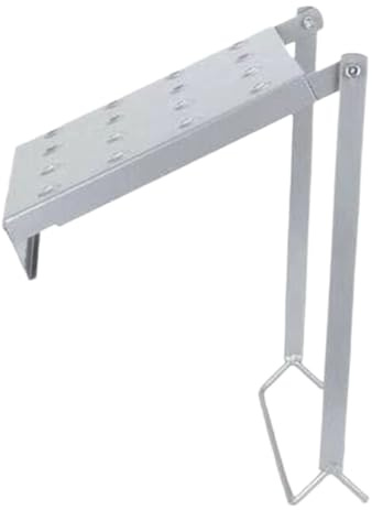 Accessoire De Panneau D'échelle – Acier Inoxydable | Tuyau De D'échelle Et Panneau De Marche Ladderr | Fixation De Support De Sécurité Stable Pour Les Travaux Muraux, Le Nettoyage Des Fenêtre