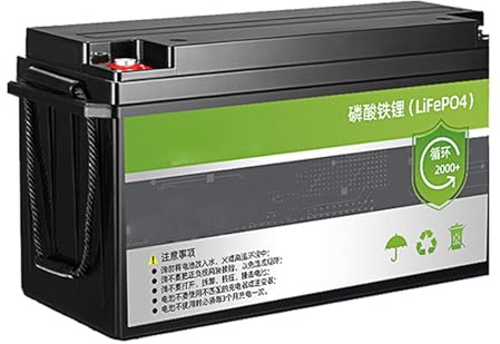 JHKJ 24V 100Ah 50Ah LiFePO4 Battery, 24 Volt Deep Cycle Lithium Iron Phosphate Battery, Lead Acid Replacement, for Solar, RV, Off Grid, Home Energy Storage and Inverter,24V,50Ah