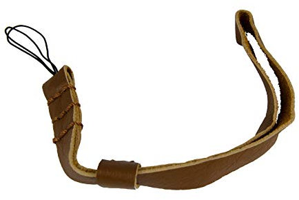 DSLRKIT Split Leather Wrist/Hand Strap Grip for Compact & Mirrorless Camera