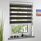 Liedeco Duo-Rollo, Doppelrollo mit Blende | Espresso | B 80 x H 160 cm