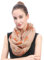Lina & Lily Fuchs Fox Damen Loop Schal Schlauchschal (Camel)