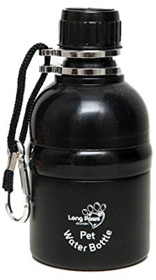 Other Long paws - Pet Water Bottle - Black - 250 ml, clear, SF6035-2 BLACK