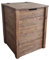 Coffre banc de rangement en bois enterieur exterieur jardin 45x45x60 cm également sur Mesure