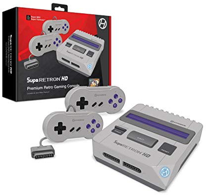 SupaRetoN HD - Console Retro gaming pour Cartouches Nintendo Super NES