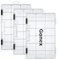 Gonex Fishing Tackle Box 3 Packs, 18 Grids Transparent Plastic Box 3600 Storage Organizer Box with Adjustable Dividers for Jewelry Beads Earring Container Tool Fishing Hook Small Accessories