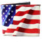 Leather Impressions Faltbare Brieftasche, 2 Ausweis-Fenster und 7 Kartenhalter, schlanker und leichter Halter, Geschenk für Männer, stilvolle Geldhülle, US-Flagge, Amerikanische Flagge