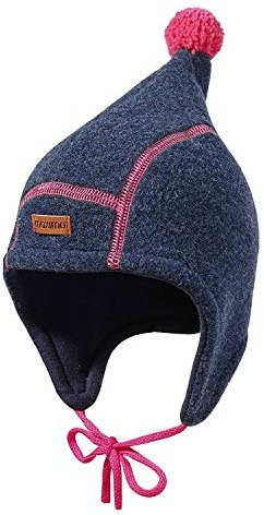 maximo Baby Mädchen Mütze Wollfleece-41 - Kindermode : Mädchen