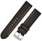 Uhrenarmband RAUTEN-619 braun 22mm Kunstleder Textiloptik