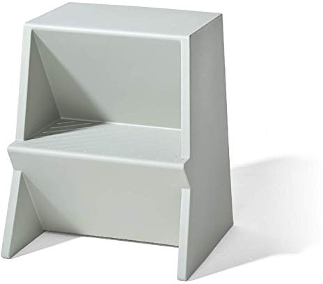 Richard Lampert Tritthocker Mono - Farbe: achatgrau (RAL 7038)