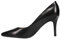 Calvin Klein Women's Gayle Pump, Black Leather, 4 UK