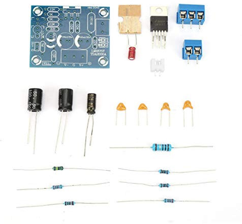 Kit de bricolage de carte d'amplificateur, Kit de bricolage LM1875T Carte d'amplificateur de puissance audio HiFi mono canal 20 W