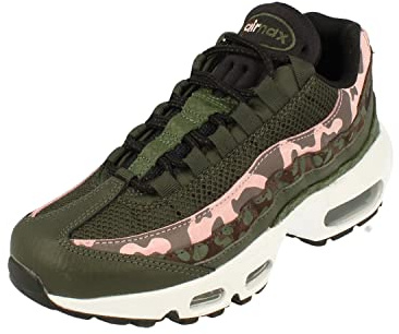 Nike Damen Air Max 95 Running Trainers DN5462 Sneakers Schuhe (UK 4 US 6.5 EU 37.5, Brown Basalt Black Sequoia 200)
