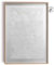 REINDERS Relief Wandbild, Lesen, Wohnzimmer, Poster, Wanddeko, Room Decor, MDF,Pflaster, Weiß, 70x50cm