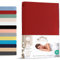 Livessa Spannbettlaken 90x200cm aus Baumwolle Single-Jersey Stoff 140 g/m², Spannbetttuch/Bettlaken, Oeko-TEX Zertifiziert (M24M05FF9), passt auch für 90x190 cm Matratzen
