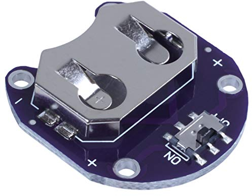shanpu 2 x porta batteria a per CR2032 – con interruttore (2 pezzi)