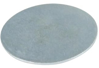 Arandela/Disco sin agujero 23.25X2.33 Acero galvanizado blanco