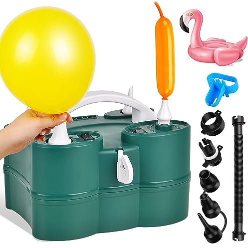 Electric Balloon Pump Electric Air Pump for Inflatables Latex Balloons Foil Balloons 260q Long Balloons