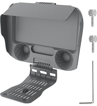 Sun Hood for DJI RC 2 RC 1 for DJI Air 3/Mini 3 Pro with Screen Remote Control,Drone Remote Controller Sunshade Cover Accessories,with Sun Shade Sub Panel Protective Cover (RC 1)