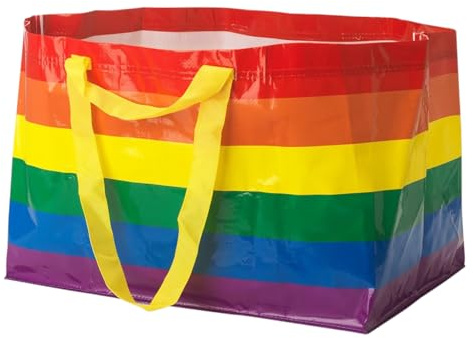 Generico Borsa Grande Blu Frakta Portatutto per fare la spesa, il bucato, ottima per riporre oggetti,lavanderia fino 25kg (Borsa Colorata da trasporto grande da 71 l)