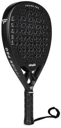 VirtuFit Fusion Pro Raqueta para Pascua - Negro - Plata