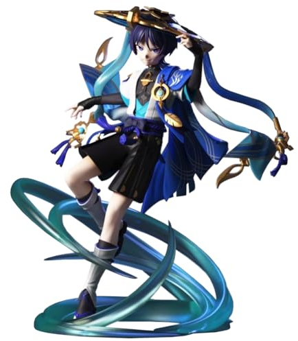 Zhongkaihua Spielfiguren-Serie, Wanderer Actionfigur, Statue, Kunikuzushi, Stehszene, PVC-Modell, Desktop-Ornamente, 24 cm