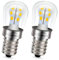 Ruiandsion - Bombillas LED E14 de baja tensión AC DC 24 V 2 W Base de tornillo Edison Ahorro de energía Bombillas cálidas blancas para camión, lámpara solar, lote de 2