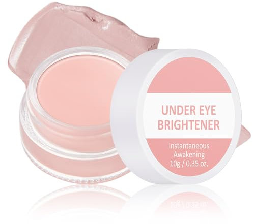 Erinde Under Eye Brightener, Under Eye Concealer Full Coverage, Under Eye Colour Corrector Dark Circles, Waterproof Pink Concealer Makeup #01