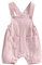 Geagodelia Tuta Neonata Estiva con Bretelle Salopette Neonato Senza Maniche Colore Solido Pagliaccetto con Tasche Tutina per Neonati 0-24Mesi (Rosa, 12-18 Months)