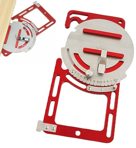 Streysisl Guide Rail Square - Adjustable Woodworking Rail Right Angle Guide,Sturdy Angle Stop Accessories Track Saw Square for Cabinets Bookshelves Beveled Panels