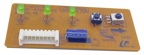BoBoBn Placa de Control de recepción de señal de Unidad Interior de Aire Acondicionado Compatible con Samsung DB93-10861A PCB de Pantalla DB41-01017A
