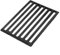 JOINPAYA Estera para Hornear Accesorios de Parrilla carbón Estante para leña al Aire Registro Rejilla de Chimenea de Metal Almohadilla para Barbacoa Planchar Black