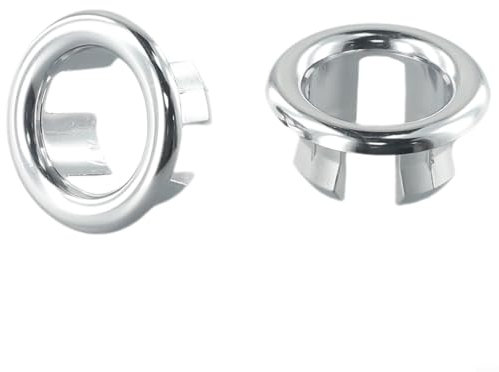 Set di due lavabi da bagno in plastica dal design moderno in stile elegante