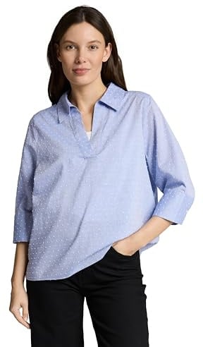 TOM TAILOR Damen Loose Fit Bluse