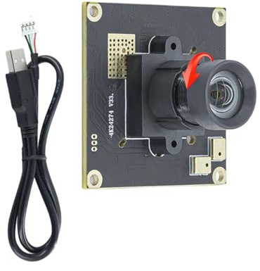 Dasbsug 8MP USB Webcam Featuring IMX274 Sensoring 3840x2160 For 4K Imagery With Auto/Manual Focusing Digital Microphone Home Office Webcam