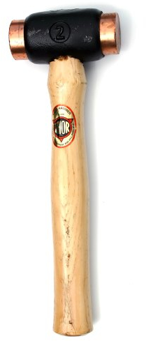 Thor TH04308 - Martello in rame, diametro della faccia con manico da 22,9 cm, TH04312